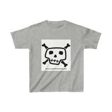 Load image into Gallery viewer, Ocracoke Sea Salt&#39;s Tribal Kids Skull and Crossed Bones Heavy Cotton™ Tee
